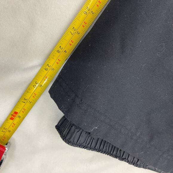 LL Bean Men's Insulated Ski Snow Pants Beige / Black Nylon Sz Medium 30 Inseam - Picture 13 of 15